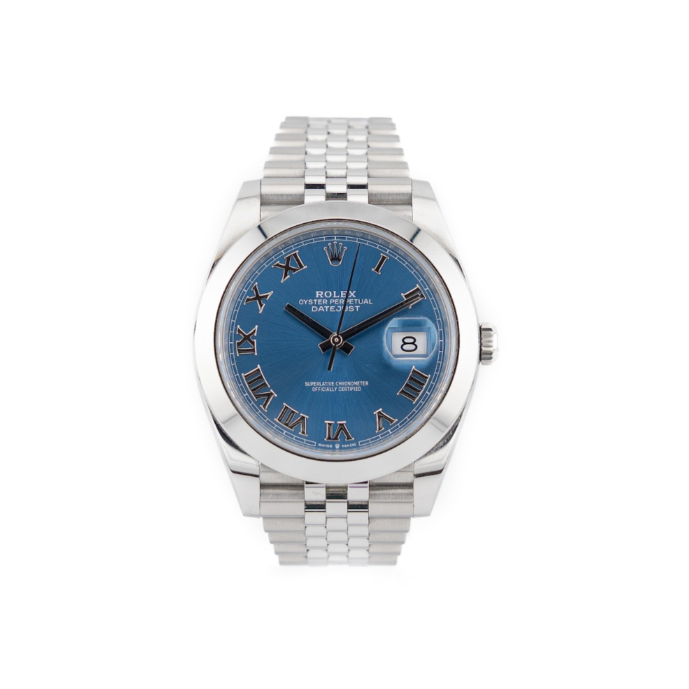 Datejust 41 - Oystersteel, Azzurro Blue - 2023