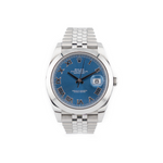 Datejust 41 - Oystersteel, Azzurro Blue - 2023