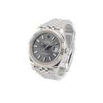 Datejust 41- Oystersteel & 18 ct White Gold, "Rodium" - 2020