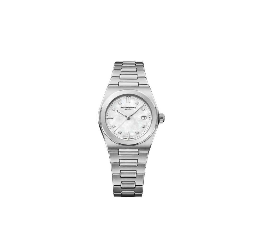 A.R.T. Date 30 mm, mother-of-pearl dial
