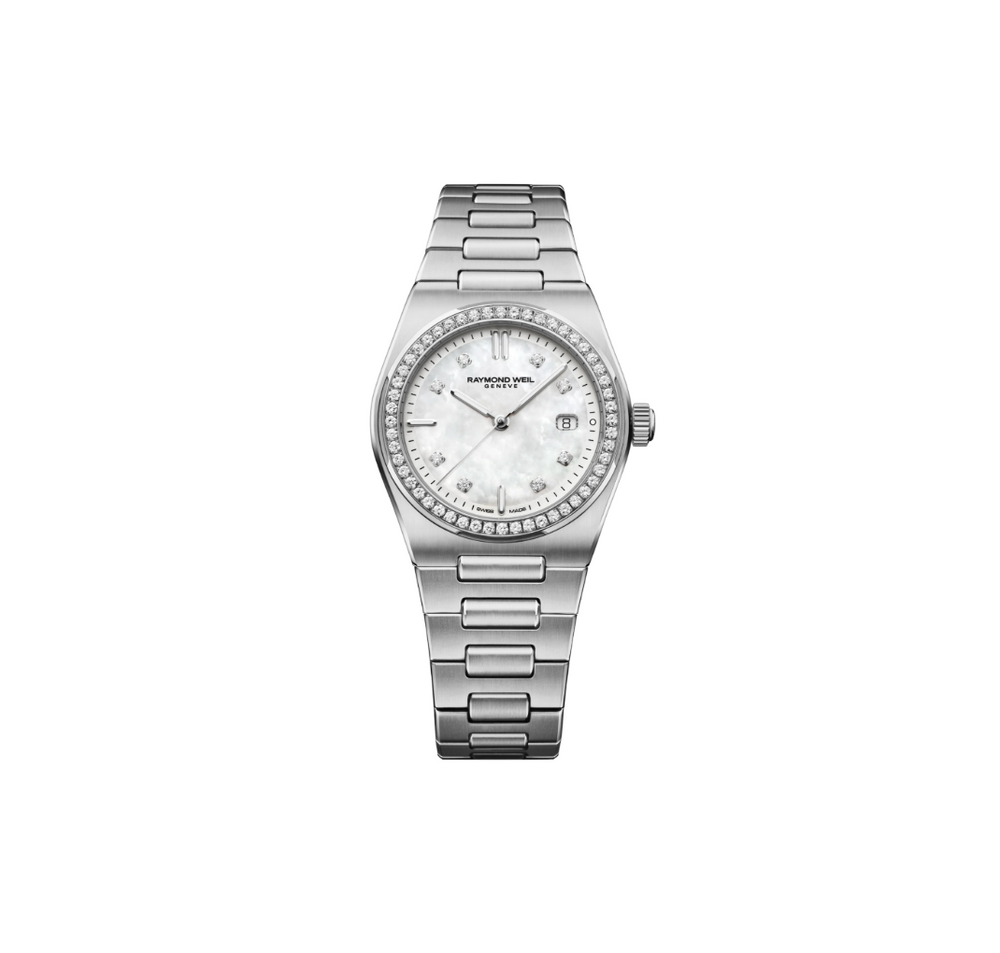 A.R.T. Date 30 mm, mother-of-pearl dial