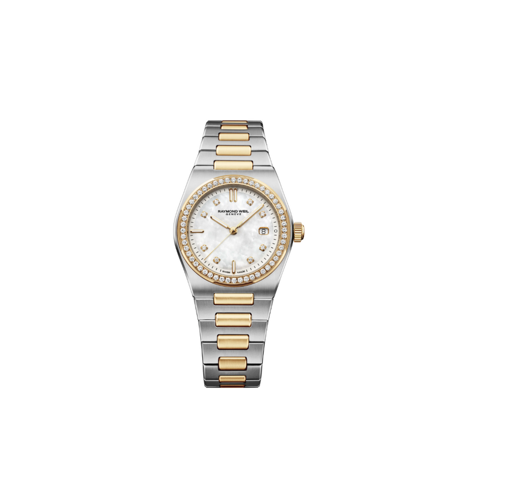 A.R.T. Date 30 mm, mother-of-pearl dial