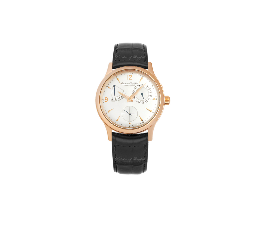 Jaeger LeCoultre Master Reserve de Marche 18K Rose Gold / Silver Dial
