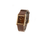 Must De Cartier Tank Tiger's Eye" Brown Dial