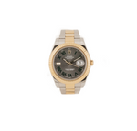 Rolex Datejust II in two-tone Rolesor with a slate "Wimbledon" Dial