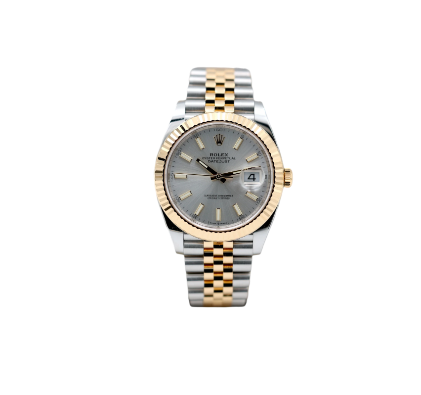 Datejust 41 Oystersteel & Yellow Gold Silver Dial 2025