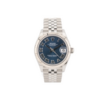 Rolex Datejust 31 Oystersteel and White Gold "Blue Roman" - 2023