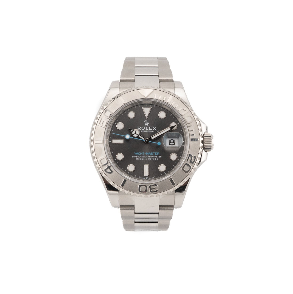 Yacht-Master 40 - Oystersteel & Platinum bezel, Slate Dial - 2023