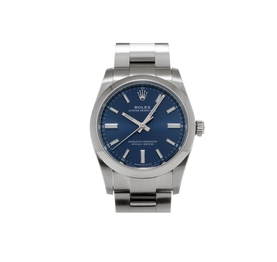 Rolex Oyster Perpetual 34 Blue-dial