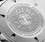 HYDROCONQUEST "FROSTED BLUE" 42MM WITH MESH BRACELET