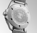 HYDROCONQUEST "FROSTED BLUE" 42MM WITH MESH BRACELET
