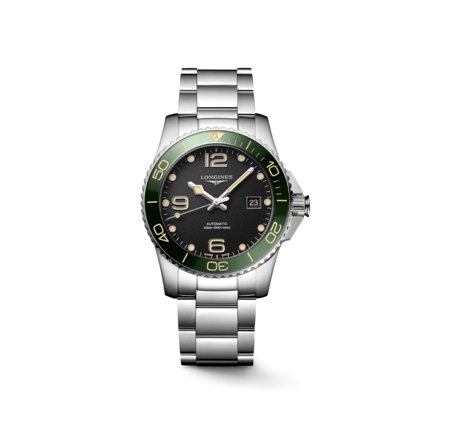 HYDROCONQUEST GREEN BEZEL  41MM AUTOMATIC