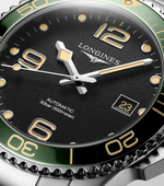 HYDROCONQUEST GREEN BEZEL  41MM AUTOMATIC