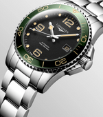 HYDROCONQUEST GREEN BEZEL  41MM AUTOMATIC