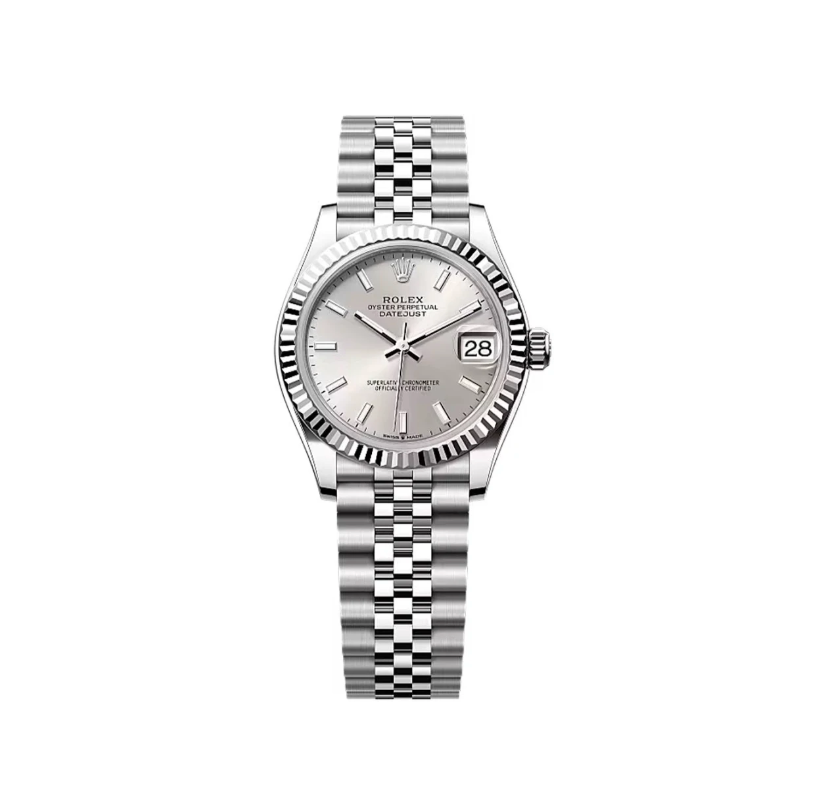 Datejust 31 - Oystersteel with 18k white gold