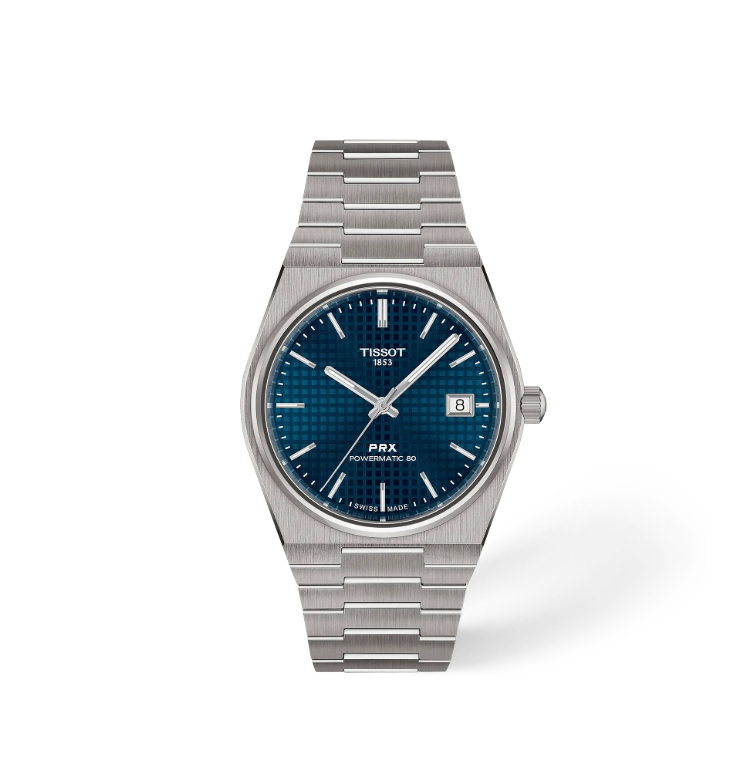 Tissot PRX Titanium 38mm Blue Dial