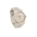 Datejust 36 Oystersteel and 18 ct White gold "Linen" Dial