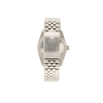 Datejust 36 Oystersteel and 18 ct White gold "Linen" Dial