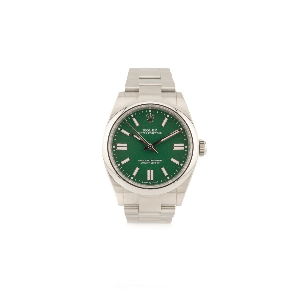 Oyster Perpetual 36 -Oystersteel, Green - 2023