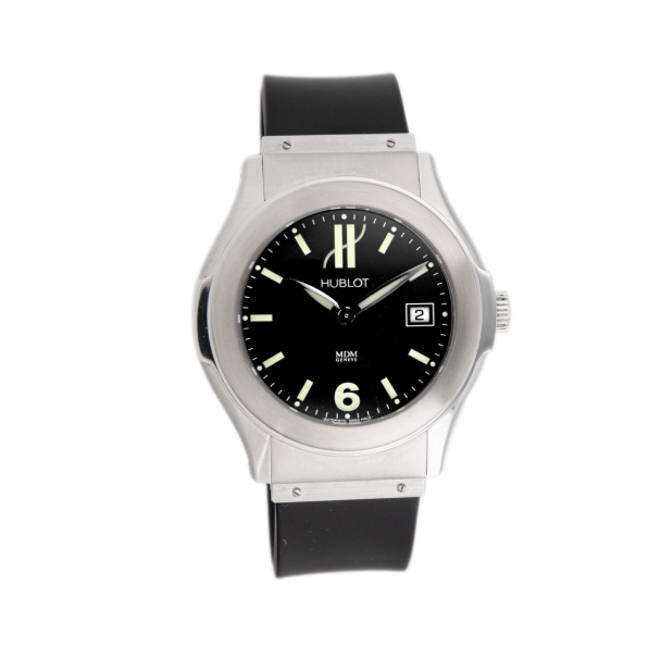 Hublot Elegant MDM Stainless Steel Black Dial 41mm