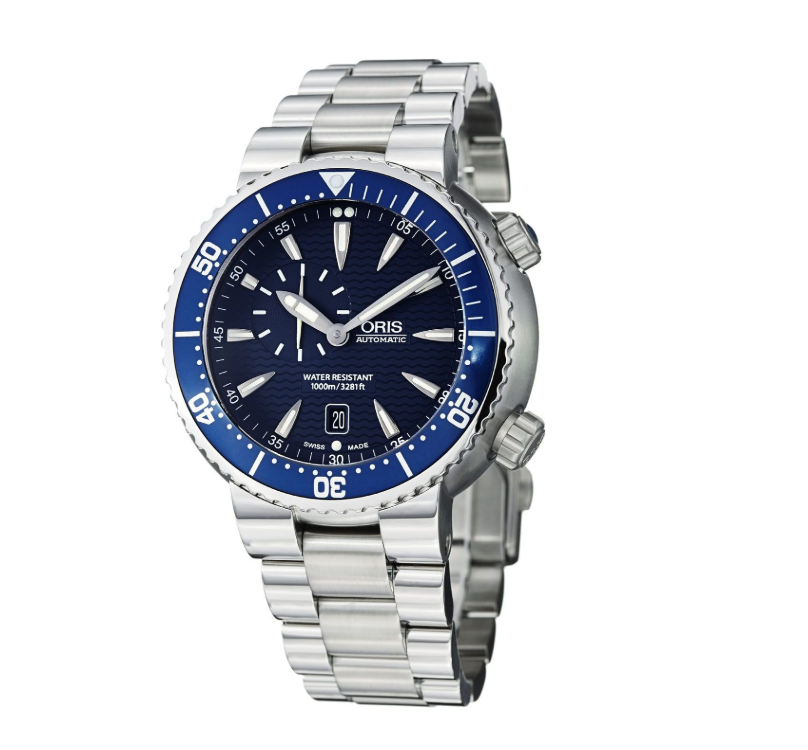 Oris Divers Small Second, Date