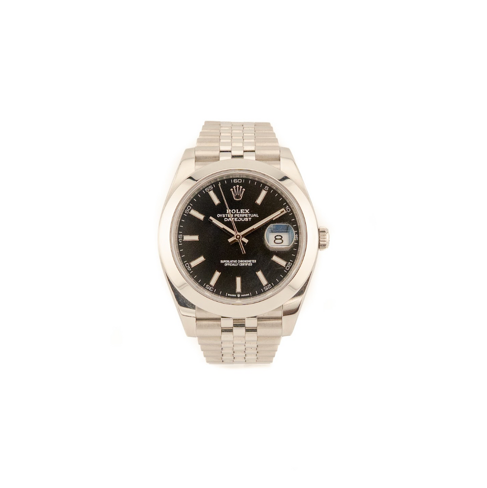 Datejust 41 - Oystersteel, Black - 2021