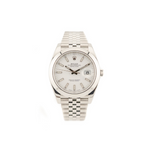 Datejust 41 - Oystersteel, White