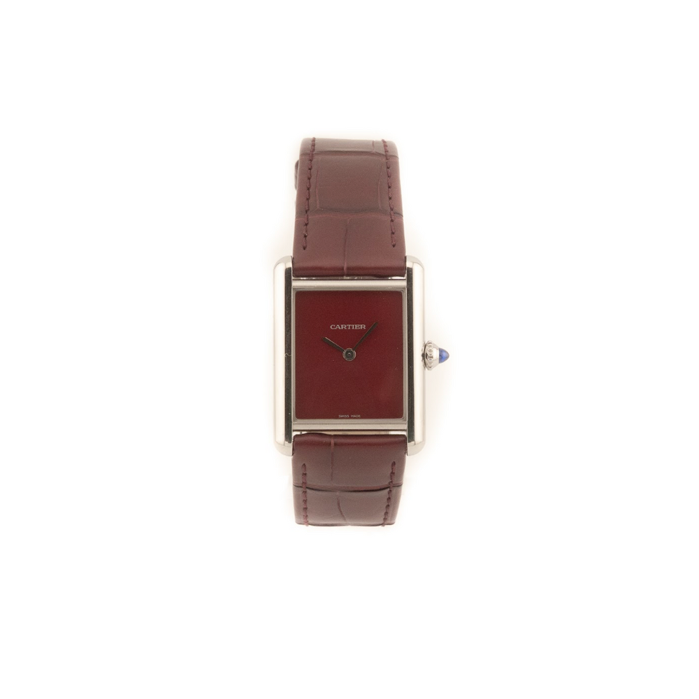 Cartier Tank Must Large "Burgundy" - 2022