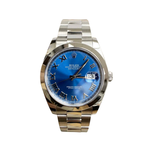Datejust 41 - Oystersteel, Azzurro Blue - 2020