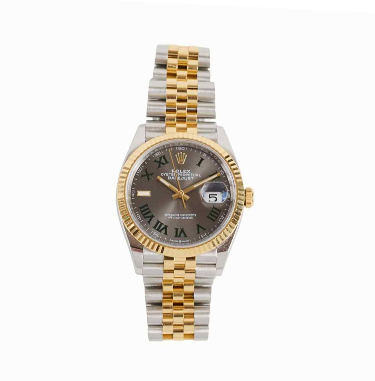 Datejust 36 - Oystersteel & Yellow Gold "Wimbledon" (2022)
