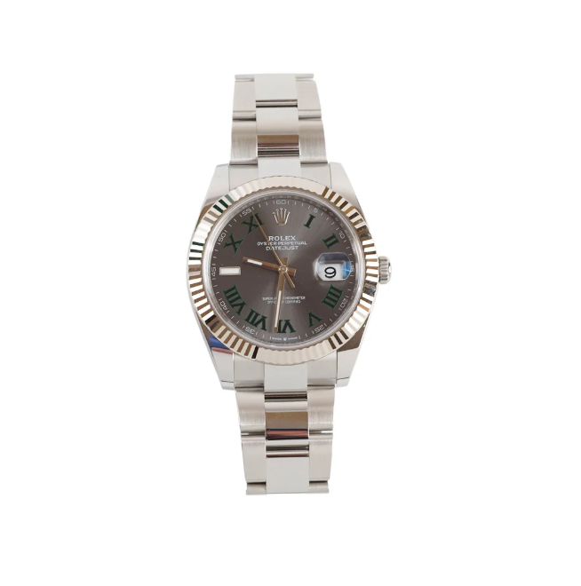Datejust 41 - Oystersteel and White Gold, Wimbledon - 2026