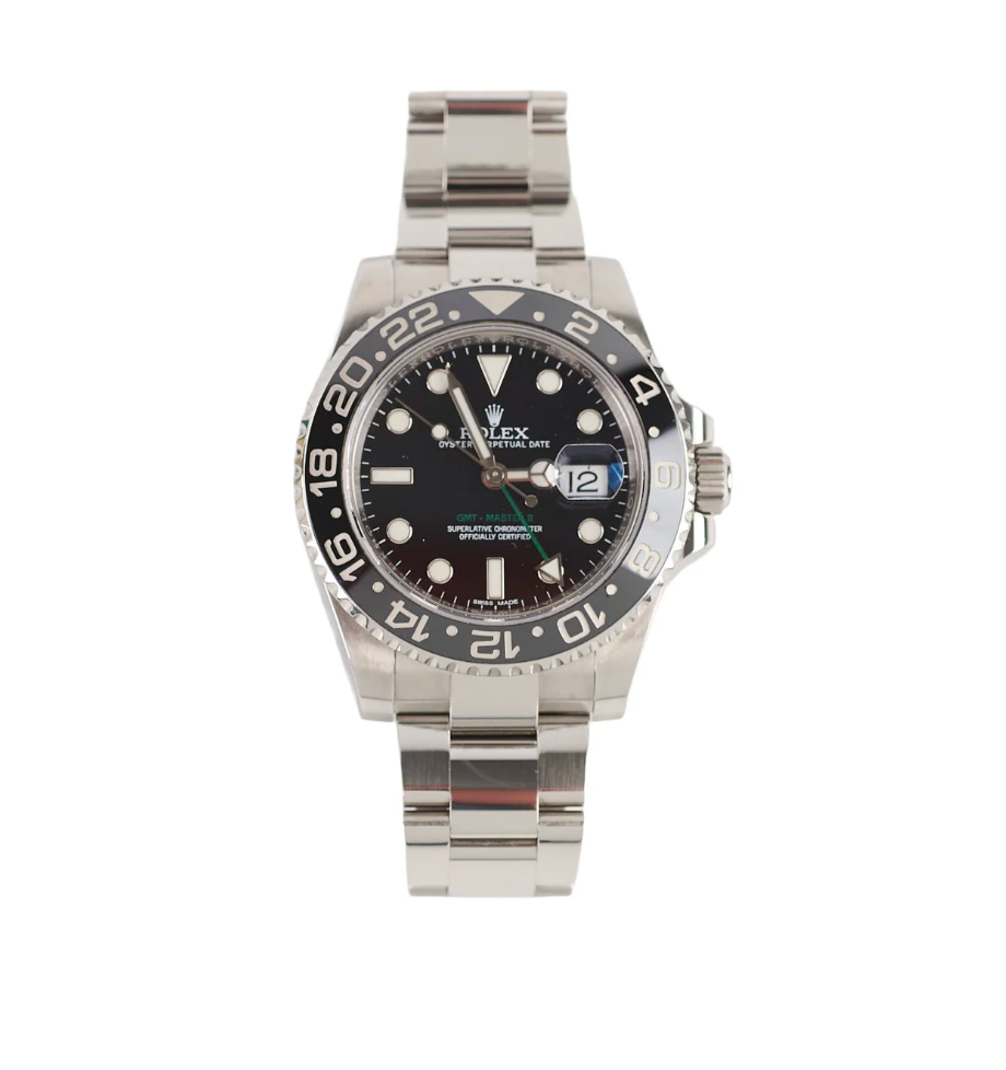 GMT-Master II Oystersteel - Black (2020) (Copy)