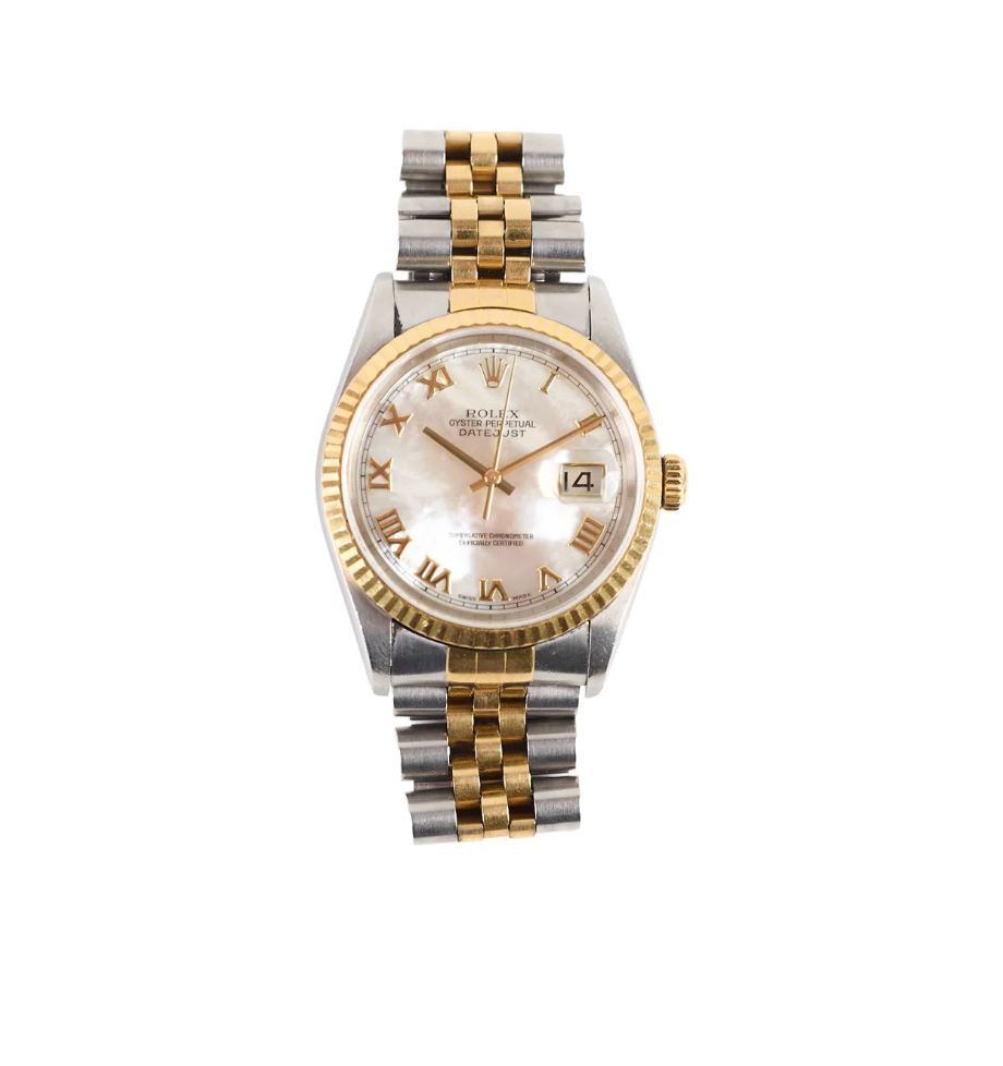 Datejust 36 - Oystersteel & Yellow Gold, Mother of Pearl Dial