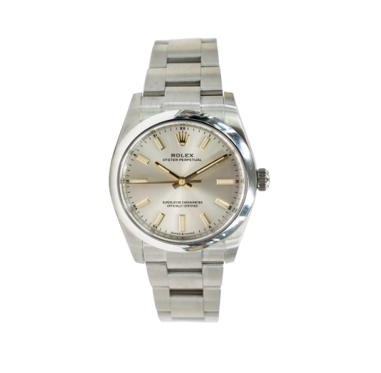 Oyster Perpetual 34 "Silver" - (2021)
