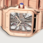 Santos de Cartier Skeleton "Rose Gold" - Large (2018)