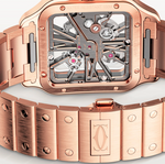 Santos de Cartier Skeleton "Rose Gold" - Large (2018)