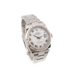 Datejust 36 - Oystersteel and White Gold, "White Roman" Dial - 2022