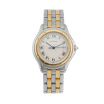 Panthere Cougar 28mm, 2 Tone 18k Yellow Gold & Stainless Steel
