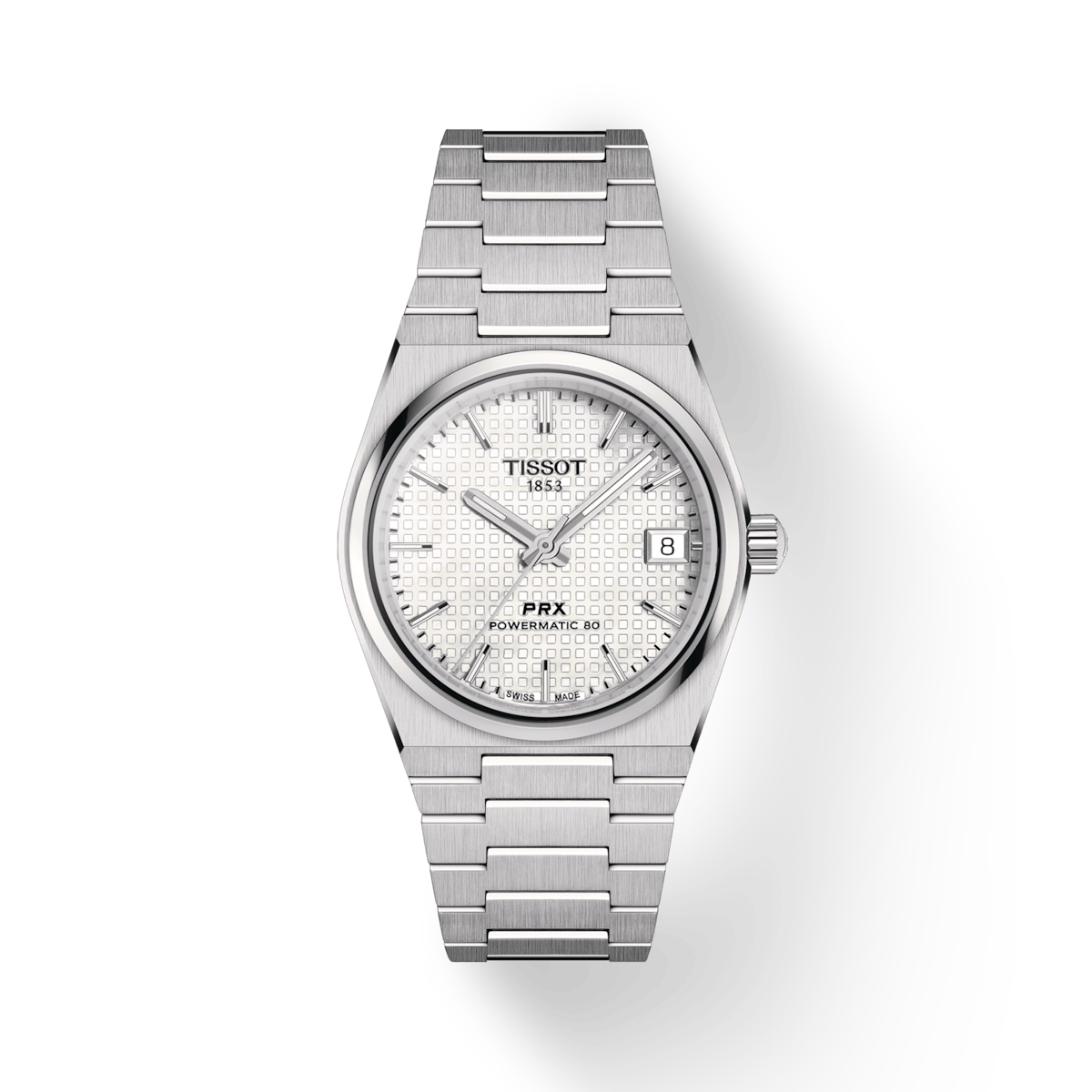 Tissot white 2025 mother of pearl