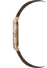 Toccata Ladies Brown Leather Quartz Watch, 34 mm