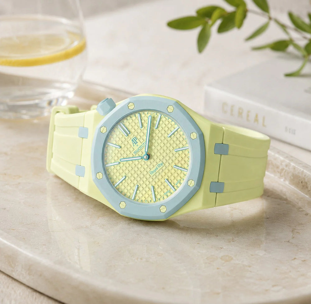 Case-Strap for the Swatch x AP Royal Pop Blaue Acht