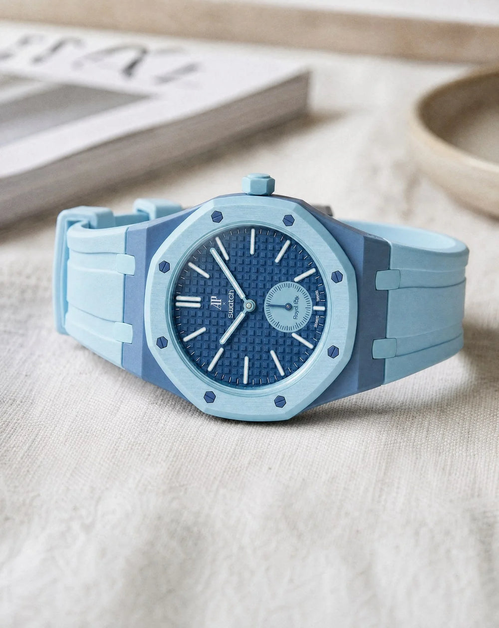 Case-Strap for the Swatch x AP Royal Pop Lan Ba