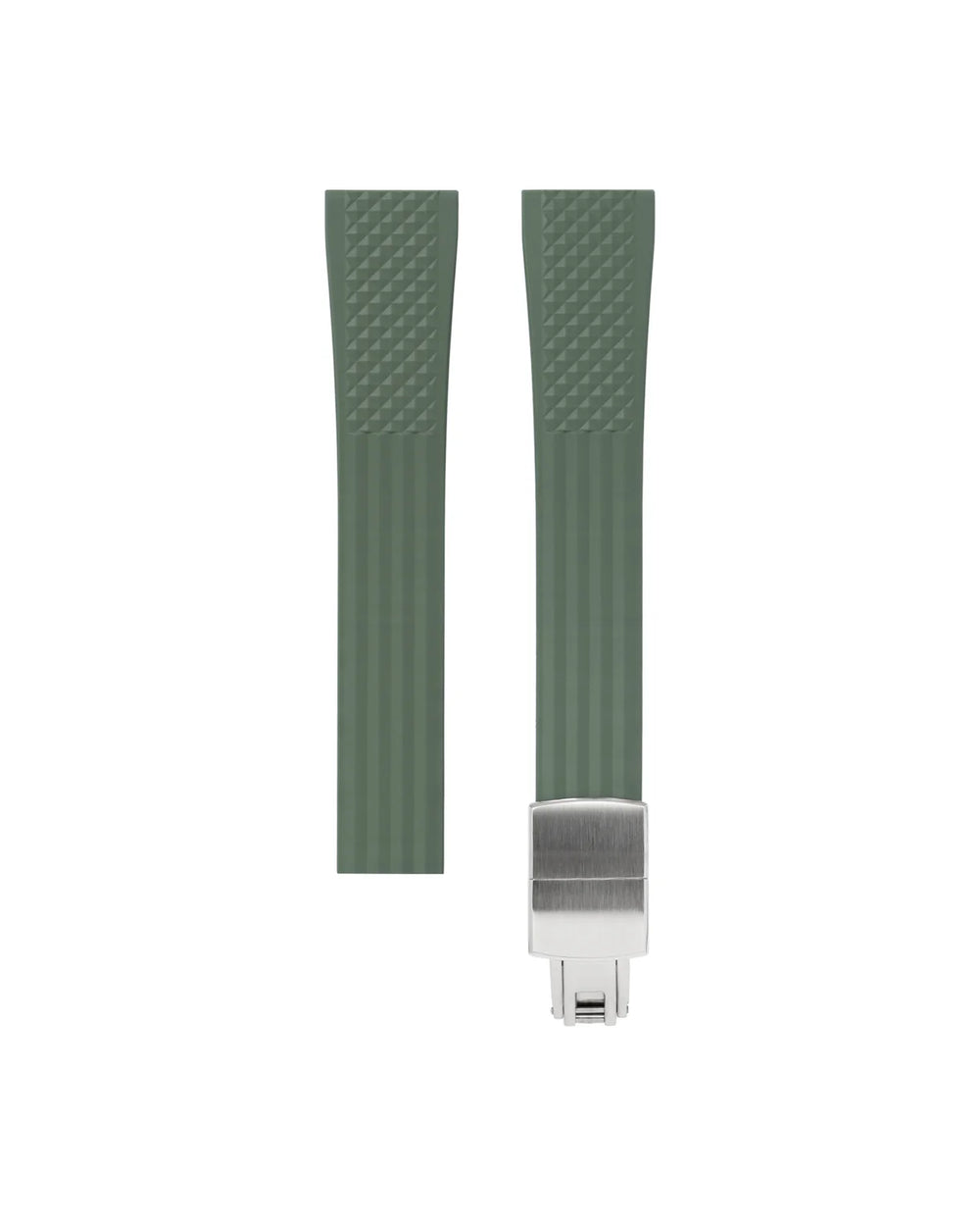 Olive Green Waffle Rubber CTS Strap