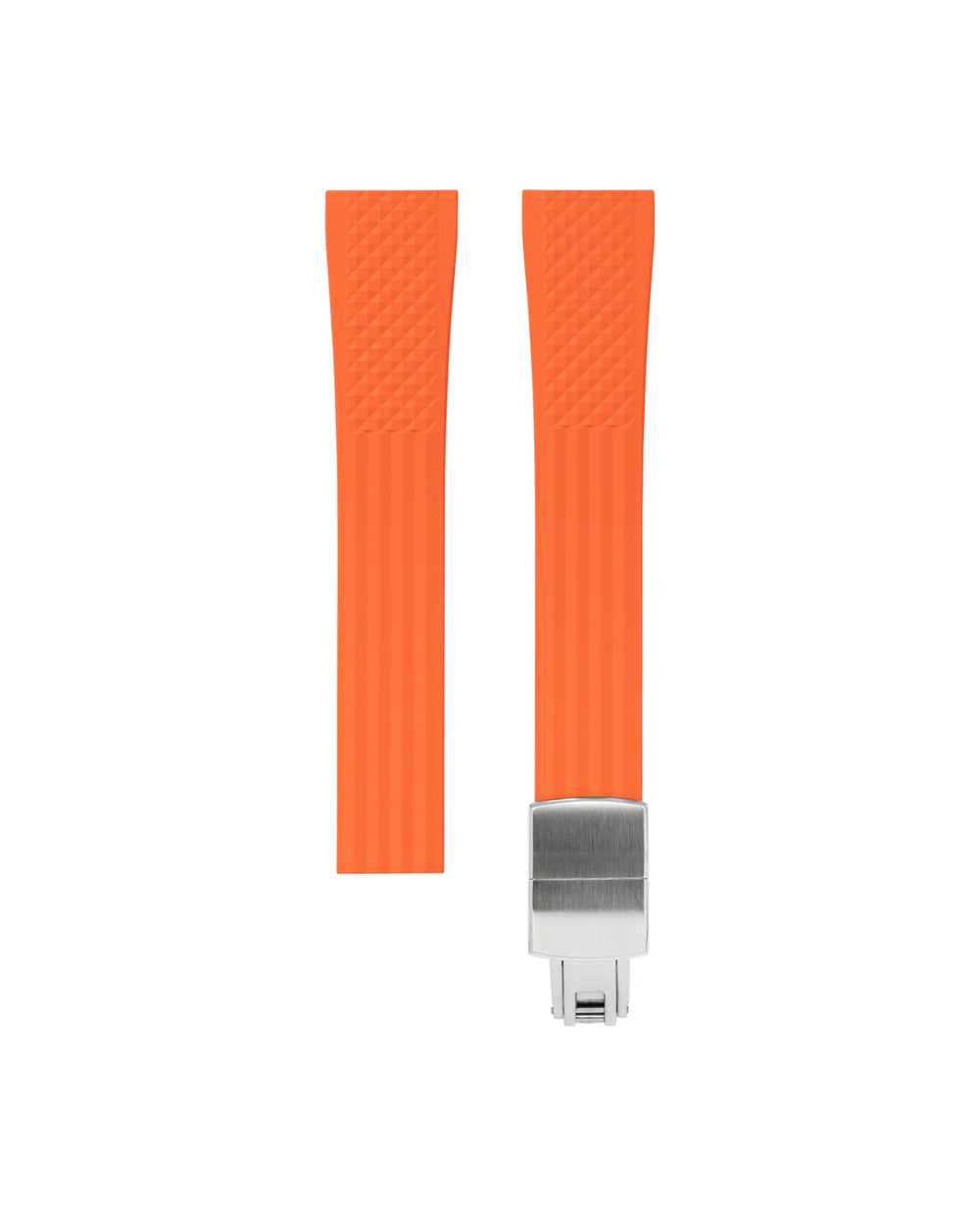 Orange Waffle Rubber CTS Strap