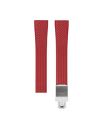 Red Waffle Rubber CTS Strap