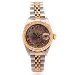 Datejust 26 - Oystersteel & Yellow Gold - Black Mother Of Pearl