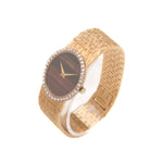 Piaget Diamond Tiger Eye Vintage Cocktail, 18k Yellow Gold