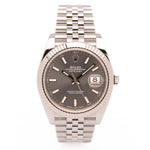 Datejust 41 - Oystersteel & 18 ct White Gold, Slate Dial