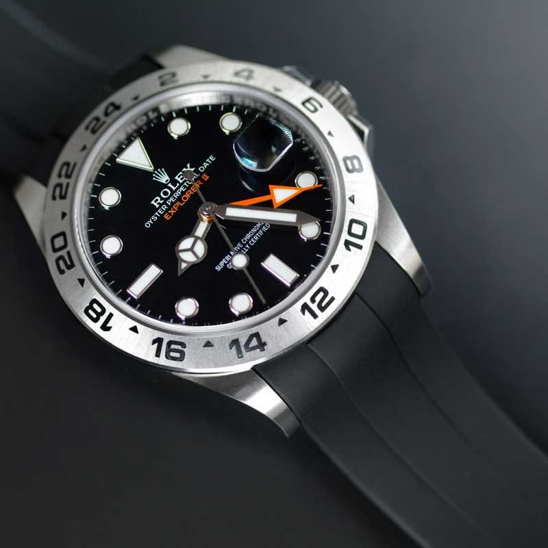 RubberB Strap for Rolex Explorer II