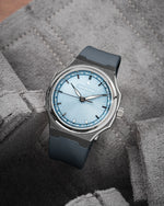 Grey Sailcloth CTS Rubber Strap for Artelier Wen Perception